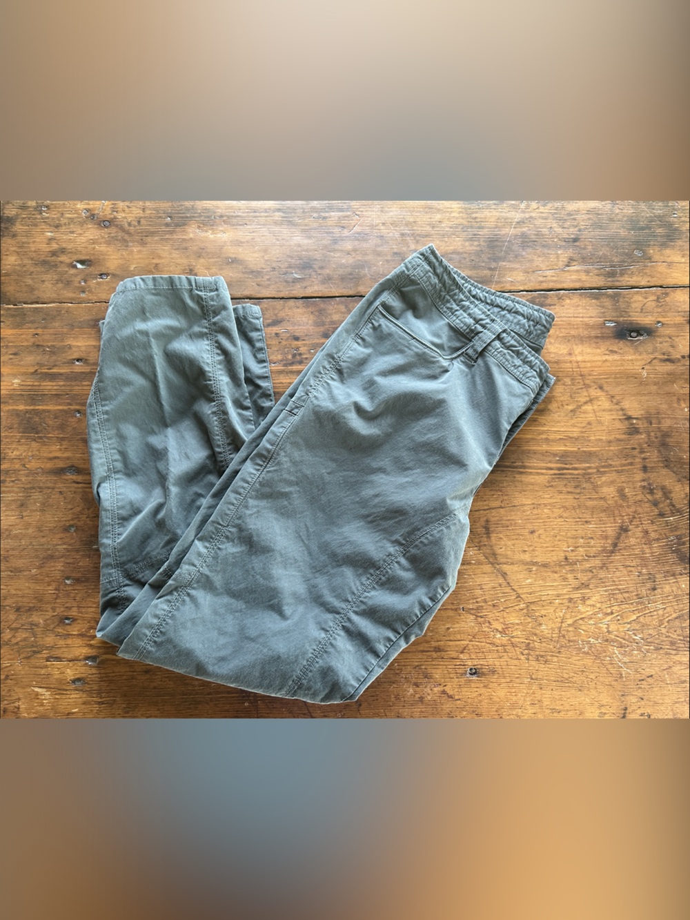 Kuhl Women's Olive Green Jogger Sweatpants